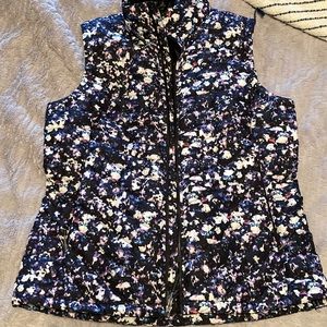 The north face medium m vest multi color winter